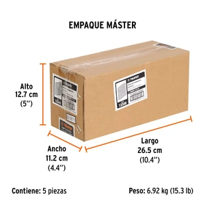 Truper Caja con 1000 grapas corona 7/16
