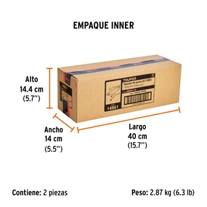 Truper Inyectora de grasa 14 oz, 10000 PSI con grip antiderrapante