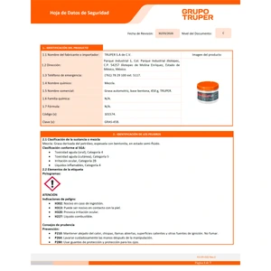 Grasa automotriz, base bentona, 450 g, Truper