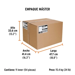Cultivador para jardín, mango de 12-1/4