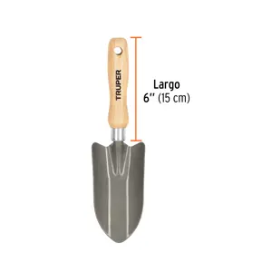 Cuchara para jardín, mango de 6