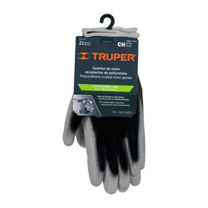 13290 / GU-111 Guantes de nylon recubiertos de poliuretano, CH, Truper
