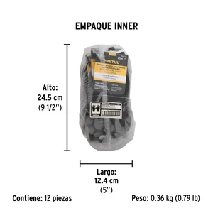 Guantes de nylon recubiertos de poliuretano, CH, PRETUL