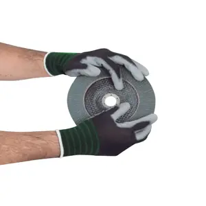 13291 / GU-112 Guantes de nylon recubiertos de poliuretano, M, Truper