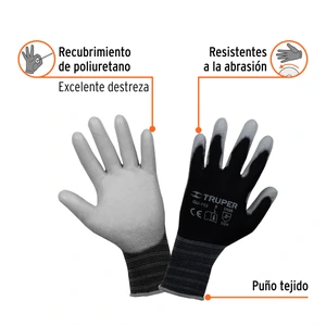 Guantes de nylon recubiertos de poliuretano, G, TRUPER