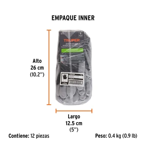 Guantes de nylon recubiertos de poliuretano, G, TRUPER