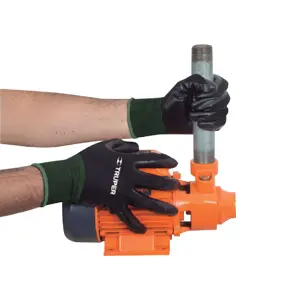13294 / GU-122 Guantes de nylon recubiertos de nitrilo, M, Truper