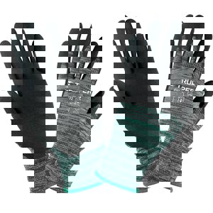Encogimiento lo hizo bala 18026 / GU-152 TRUPER Guantes de poliéster con recubrimiento de nitrilo, M,  Truper