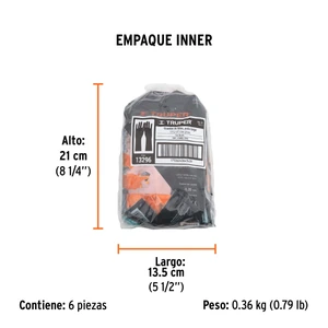 Guantes de látex para limpieza, CH, TRUPER