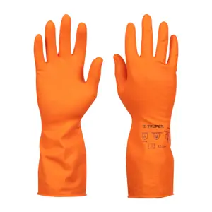 Guantes de látex para limpieza, chicos, Truper