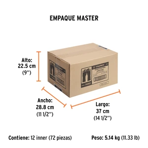 Guantes de látex para limpieza, M, TRUPER