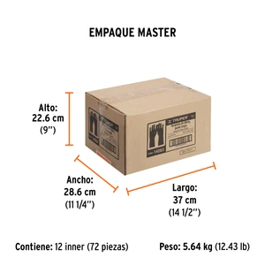 Guantes de látex para limpieza, G, TRUPER