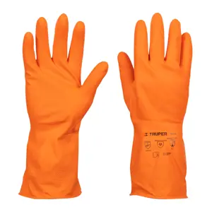 Guantes de látex para limpieza, G, TRUPER