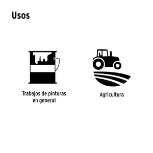 Guantes de látex para pintor, M, TRUPER