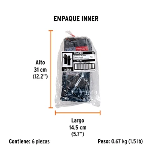 Guantes de látex para pintor, M, TRUPER