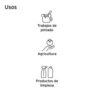Guantes de látex para pintor, M, TRUPER