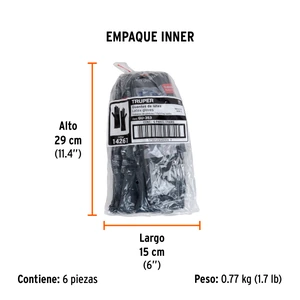 Guantes de látex para pintor, G, TRUPER