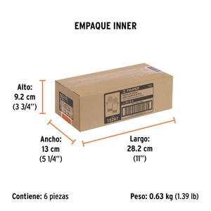 Guantes de poliéster recubiertos de latex, G, TRUPER