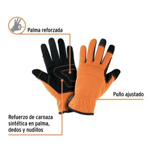 Guantes para mecánico, palma reforzada, TRUPER