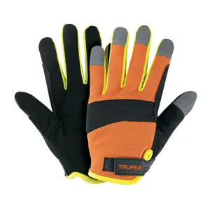 Guantes para mecánico, alta visibilidad, TRUPER