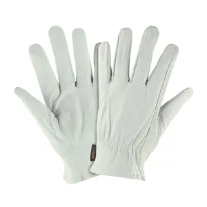14286 / GU-725 Guantes de piel de cabra, tipo operador, Truper