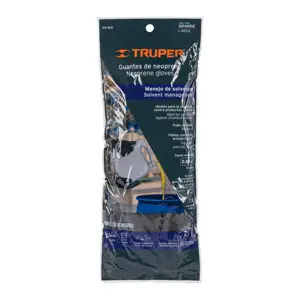 Guantes de neopreno para manejo de químicos, G, TRUPER