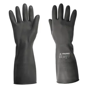 14271 / GU-813 Guantes de neopreno p/manejo de químicos, grandes, Truper