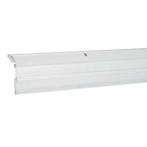 49889 / GUPO-100AB Guardapolvo automático 100 cm blanco, Hermex