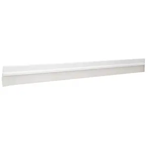 Guardapolvo fijo de 120 cm, blanco, Hermex