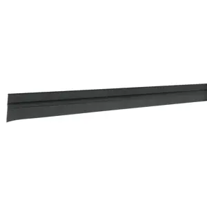 Guardapolvo fijo de 120 cm, negro, Hermex