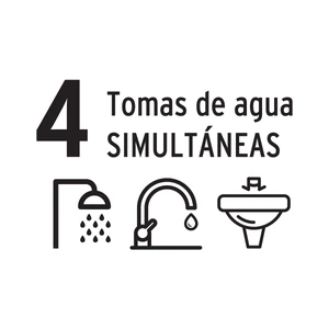 Equipo hidroneumático 24L, bomba periférica 1/2 HP, Pretul