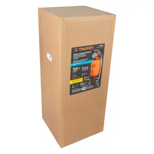 12255 / HIDR-1X100 Equipo hidroneumático 100L, bomba jet inox. 1 HP, TRUPER