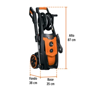 Hidrolavadora eléctrica,2000 PSI, motor de inducción, Expert