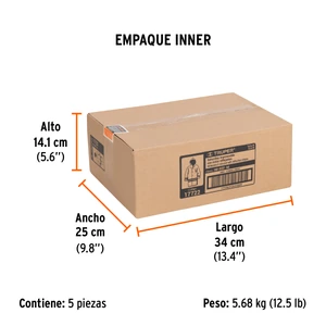 Gabardina impermeable doble capa con reflejante, M, Truper
