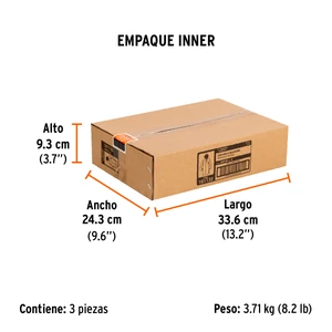 Gabardina impermeable triple capa, talla G, Truper Expert