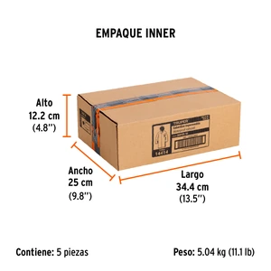 Gabardina impermeable doble capa, talla M, Truper