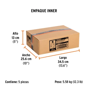 Gabardina impermeable doble capa, talla XG, Truper