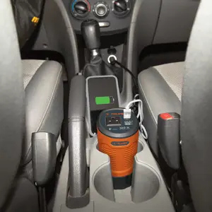 15725 / INCO-120 Inversor de corriente 120 W tipo vaso, 2 puertos USB, Truper