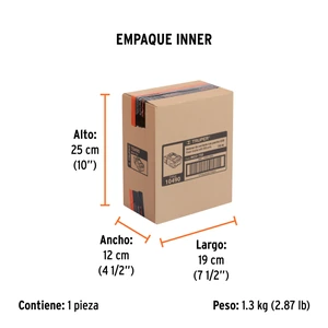 Inversor de corriente de 750 W con puertos USB, Truper