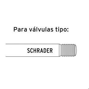 Truper Inflador calibrador de cabeza doble, profesional,1/4