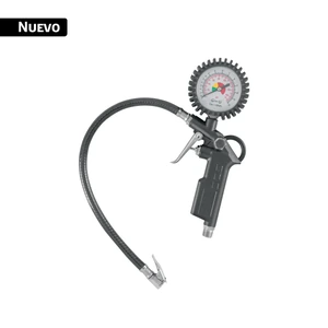 104480 / INFMA Inflador de llantas con manómetro, 1/4' NPT, TRUPER