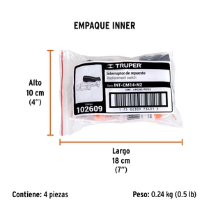 Interruptor de repuesto para CM14-N2, Truper