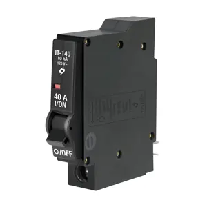 Interruptor de 1 polo 40A, enchufable, VOLTECK