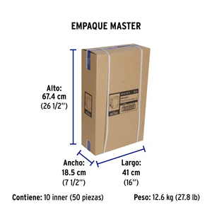 Interruptor de 2 polos 30A, enchufable, VOLTECK