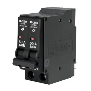 47512 / IT-250 Interruptor termomagnético 2 polos 50 A, Volteck