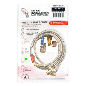 KIT COMPLETO PARA CALENTADOR INSTANTANEO