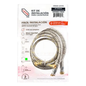 KIT BASICO PARA CALENTADOR INSTANTANEO