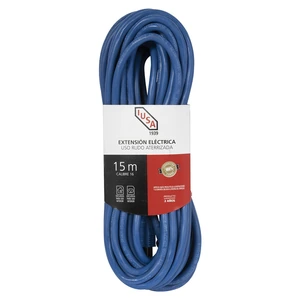 EXTE.AZUL USO RUDO ATZ 3x16 15MC/FAJILLA