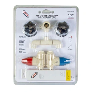 KIT REGADERA CPVC IUSA FLOW