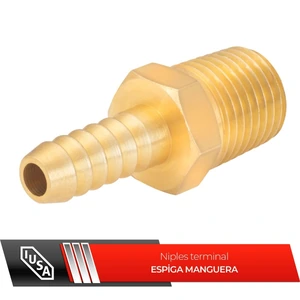 IUSA-336598 / 336598 CONEXION MANG. 3/8MNPTx3/8 BARB 300/50PZ